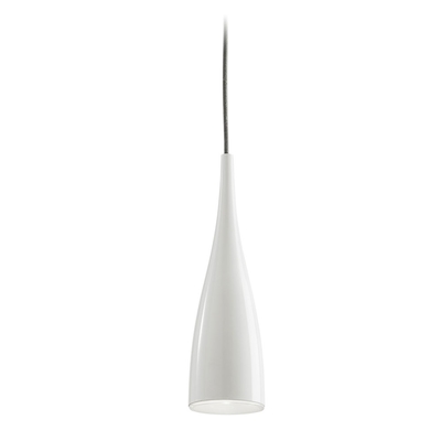 Chalice White Lacquered Pendant